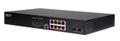 EDGE-CORE Switch L2+  TIP OLS firmware 8 x 2.5GE PoE + 2 10G SFP+, PoE 240W, ECS4125-10P