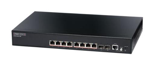 EDGE-CORE Switch L2 8x GE + 2G SFP, PoE 125W, ECS2100-10P (F0LEC2000203Z)