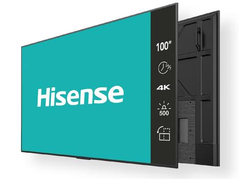 HISENSE 100" 24/7 UHD 4K 500 nits Haze 25% | Wireless share | Android 11 (100DM66E)