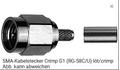 Telegärtner Koax, SMA, Stecker, RG-58, Innengewinde,
