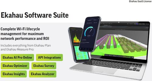 EKAHAU Software Suite Plus, 1 Jahr, SaaS-Lizenz,  incl.Ekahau Sidekick 2 (ESK-2) (EKA-SOFTWARE-SUITE-PLUS-1YR)