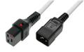 MICROCONNECT Powercord C19 IEC Lock - C20 