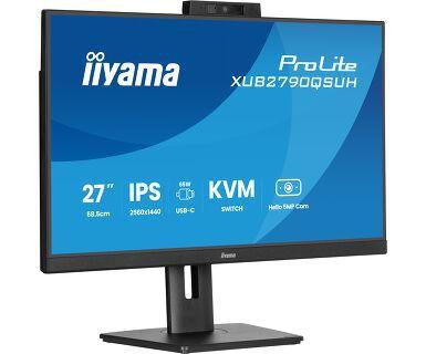 IIYAMA 27" QHD BusinessHello Webcam (XUB2790QSUH-B2)