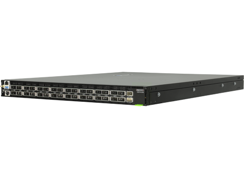 EDGE-CORE Open Networking Datacenter Switch •  AS9726-32DB,  32 x 400G QSFP-DD ports (9726-32DB-O-48V-F)
