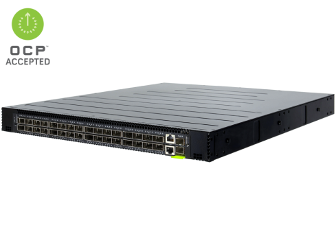 EDGE-CORE Open Networking Datacenter Switch •  AS7726-32X,  32 x 100G QSFP28 ports (7726-32X-O-48V-F)