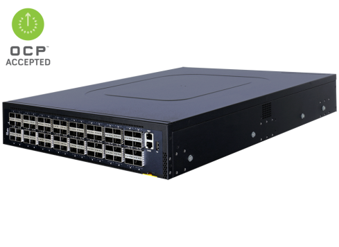 EDGE-CORE Open Networking Datacenter Switch •  AS7816-64X,  64 x 100G QSFP28 ports (7816-64X-O-AC-F-R)