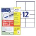 AVERY Self-Adhesive Label Rectangle 