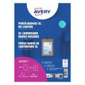 AVERY Navneskiltholder i papp XL 105x148mm (50)