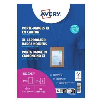 AVERY Identity Badge/ Badge Holder  (4839XL)