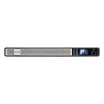 EATON 5P 850iR - Gen 2 - UPS (kan monteras i rack) - AC 200/ 208/ 220/ 230/ 240 V - 680 Watt - 850 VA - 1-fas - 7 Ah - RS-232, USB - utgångskontakter: 4 - 1U - 19" - svart/ silver - med Network Card-MS (5P850IRNG2)