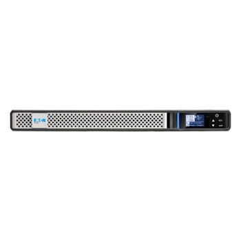 EATON 5P 650iR - Gen 2 - UPS (kan monteras i rack) - AC 200/ 208/ 220/ 230/ 240 V - 520 Watt - 650 VA - 1-fas - 9 Ah - RS-232, USB - utgångskontakter: 4 - 1U - 19" - svart/ silver - med Network Card-MS (5P650IRNG2)