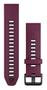 GARMIN Quickfit Band Graphite, Red 