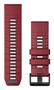 GARMIN Quickfit Band Graphite, Red 