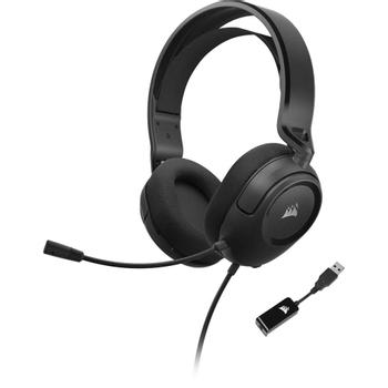 CORSAIR Hs35 Surround V2 Gaming Headset Headset 3,5 mm kontakt 7.1-kanals surround Svart (CA-9011386-EU)