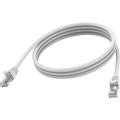VISION 2m White CAT6A STP cable