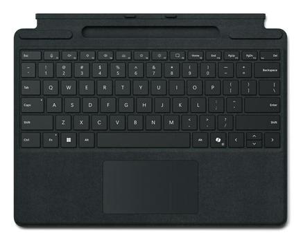 MICROSOFT Surface Pro9/ 10/ 11 Typecover without Slim Pen COMM black Germany (8XB-00143)