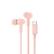 BELKIN USB-C EARBUDS W/ ADJUSTABLE PINK