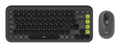 LOGITECH POP ICON COMBO MOUSE AND KB GRAPHITE - PAN - NORDIC-613 PERP