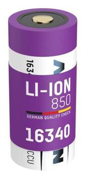 ANSMANN 16340 Li-Ion Akku 850mAh 3,6V Standard Version  1300-0017 (1300-0017)