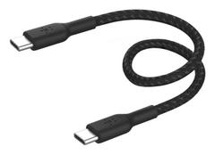 BELKIN BOOSTCHARGE BRAIDED CABL USB-C TO USB-C 0.15M BLACK CABL