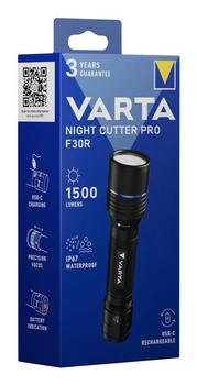 VARTA Night Cutter Pro F30R Black  (18921101111)