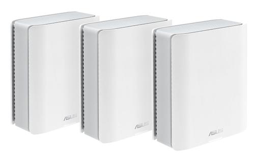 ASUS BT8 router 3-pack BE14000, tri-band, dual 2.5G ports, WiFi 7 (90IG0930-MO3B40)