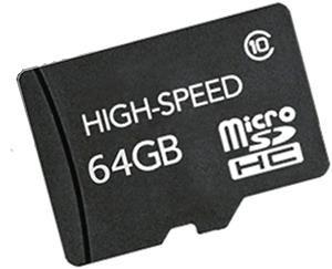 BRIGHTSIGN 64GB Class 10 Micro SD Memory Card (SDHC-64C10-1(M))
