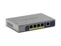 NETGEAR 5PT GB UNMANAGED SWCH W/POE+GS105P