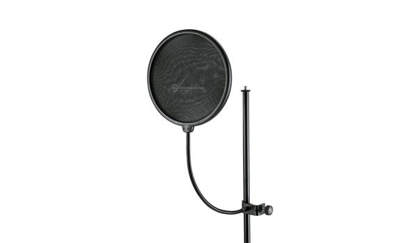 KÖNIG & MEYER 23966 Popfilter,  sort, 200 mm (23966-000-55)