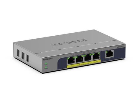 NETGEAR 5PT GB UNMANAGED SWCH W/ POE+GS105PP (GS105PP-300EUS)