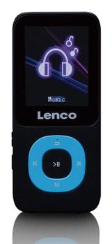 LENCO Mp3 Player 4 Gb Black, Blue (XEMIO-659BU)