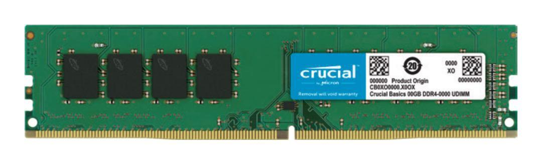 CRUCIAL Memory Module 4 Gb 1 X 4 Gb  (CB8GU3200)