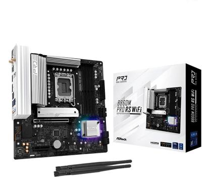 ASROCK B860M Pro Rs Wifi Intel B860  (90-MXBRQ0-A0UAYZ)