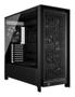 CORSAIR FRAME 5000D RS Mid Tower (sort) 3x RS 140 fans, Mini-ITX, Micro-ATX, ATX, E-ATX (305mm x 277mm), Tempered Glass