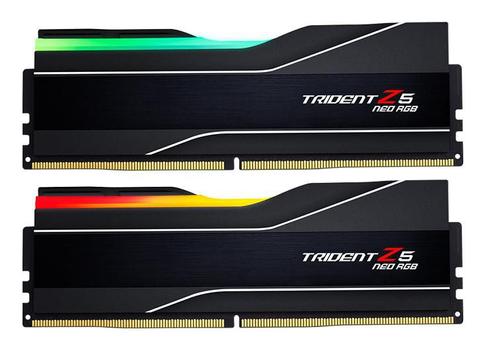 G.SKILL 128GB (2 x 64 GB) DDR5 6000MHz CL36 1.25V Trident Z5 NEO RGB Black (F5-6000J3644D64GX2-TZ5NR)