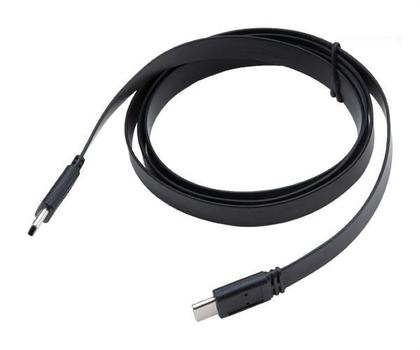 AKASA Typ C zu Typ C Adapter Kabel PROSLIM - schwarz (AK-CBUB46-10BK)