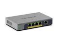 NETGEAR 5PT GB PLUS SWCH W/POE+GS105EPP