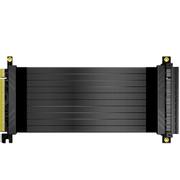 AKASA Riser Black X2, Premium PCIe 3.0 x 16 Riser Kabel, 20cm -