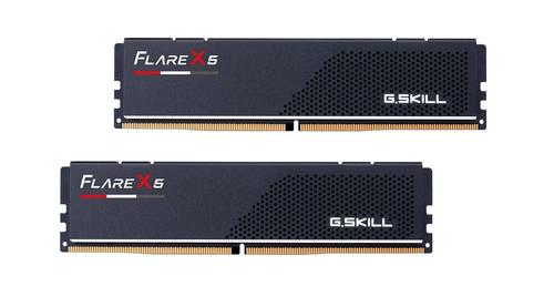 G.SKILL 128GB (2 x 64 GB) DDR5 6000MHz CL34 1.35V Flare X5 Black (F5-6000J3444F64GX2-FX5)
