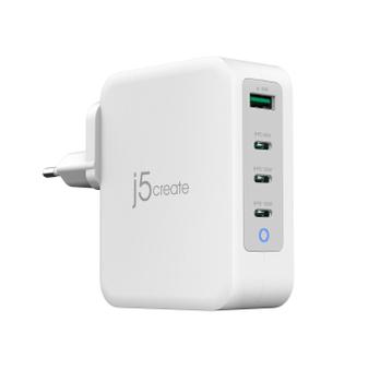 J5 CREATE 130W GAN USB-C 4-PORT CHARGER EU CHAR (JUP43130E-EN)