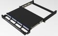 LinkIT 1U MF HD Panel for MPO cassettes Unloaded , Max 96 fiber 1U