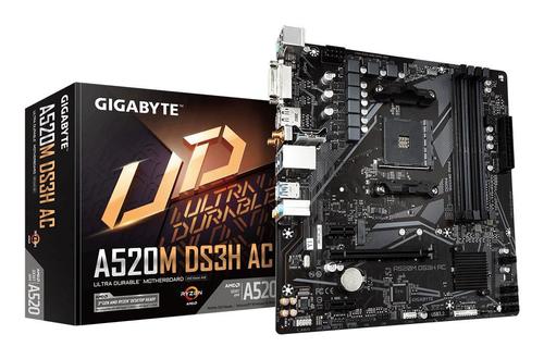 GIGABYTE A520M Ds3H Ac Motherboard -  (GA-A520M-DS3H-AC)