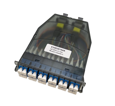 LinkIT MTP Cassette OS2 A 2x12xLC low loss A , 2xMPO connector , 2x12 LC (LI-MTP2x12LC-OS2A)