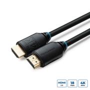 MICROCONNECT HDMI Cable 4K, 0.5m (MC-HDM19190.5V2.0)