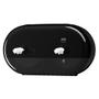 TORK Dispenser, Tork T9, 15,6x39,8x22,1cm, sort, plast, til 2 ruller toiletpapir *Denne vare tages ikke retur*