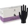 ESSENTIALS Engangshandske, Essentialz, L, sort, nitril, pudderfri