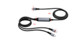 ALLNET Kabel USB, C(St) => 2x C(St),  3,0m, PD 100W max. 70W+30W Charging Only, no DATA-FUNCTION