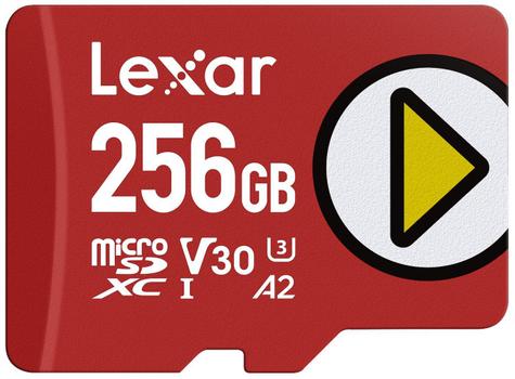LEXAR Memory Card 256 Gb Microsdxc  (LMSPLAY256G-BNSNG)