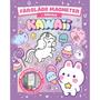 TUKAN FÖRLAG Färglägg magneter: Kawaii 