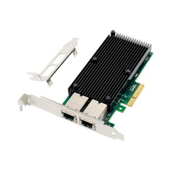 MICROCONNECT Network Card PCIe x4 X550-T2 (MC-PCIEX4-X550-T2-D)